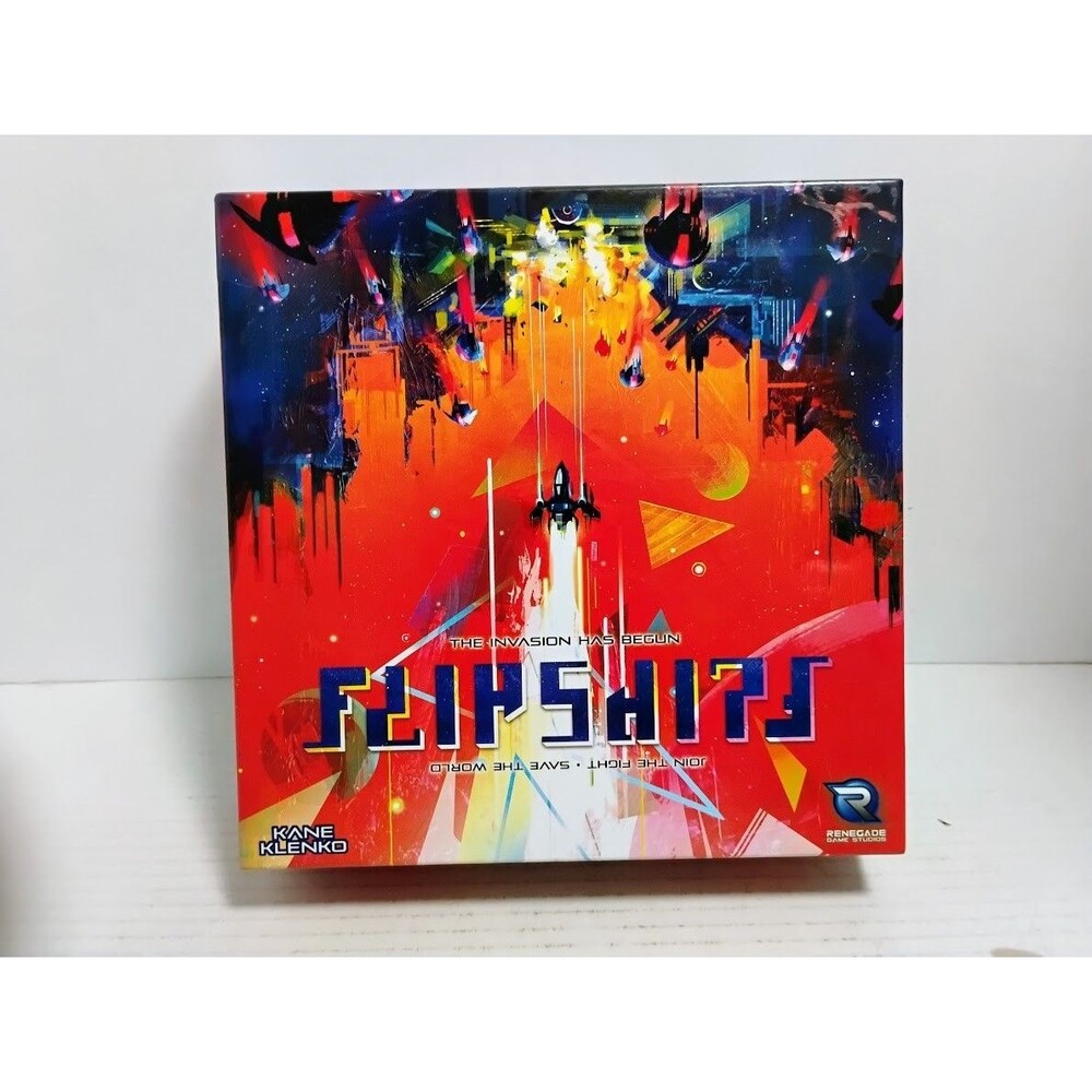 2017 RENEGADE GAME STUDIOS FLIPSHIPS BOARD GAME 100% COMPLETE IN BOX CIB